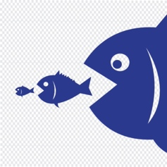 Big Fish Eat Little Fish by Icon0.com from Vecteezy